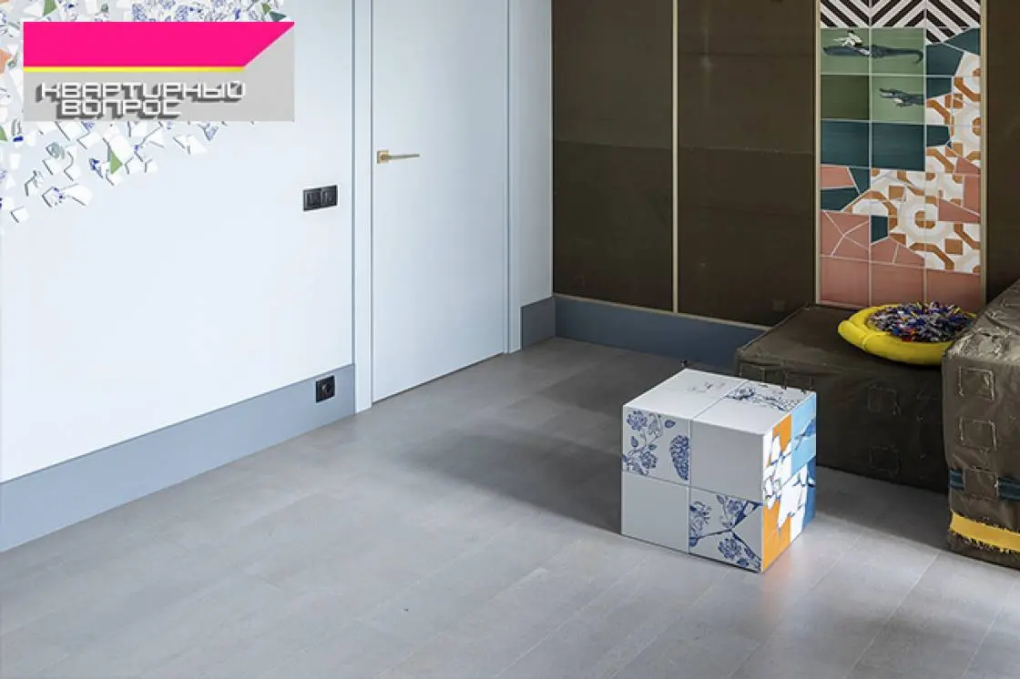 Пробковый пол на замках Fantasie Smoke плюсы