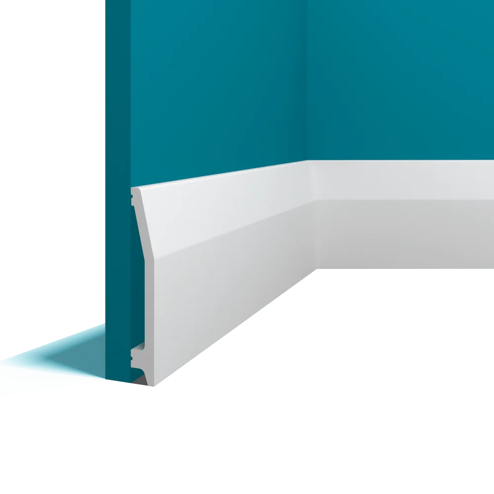 Плинтус из дюрополимера в интерьере