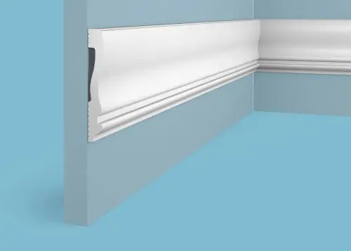 Молдинг Cosca М029 экополимер 85Х14 мм цена