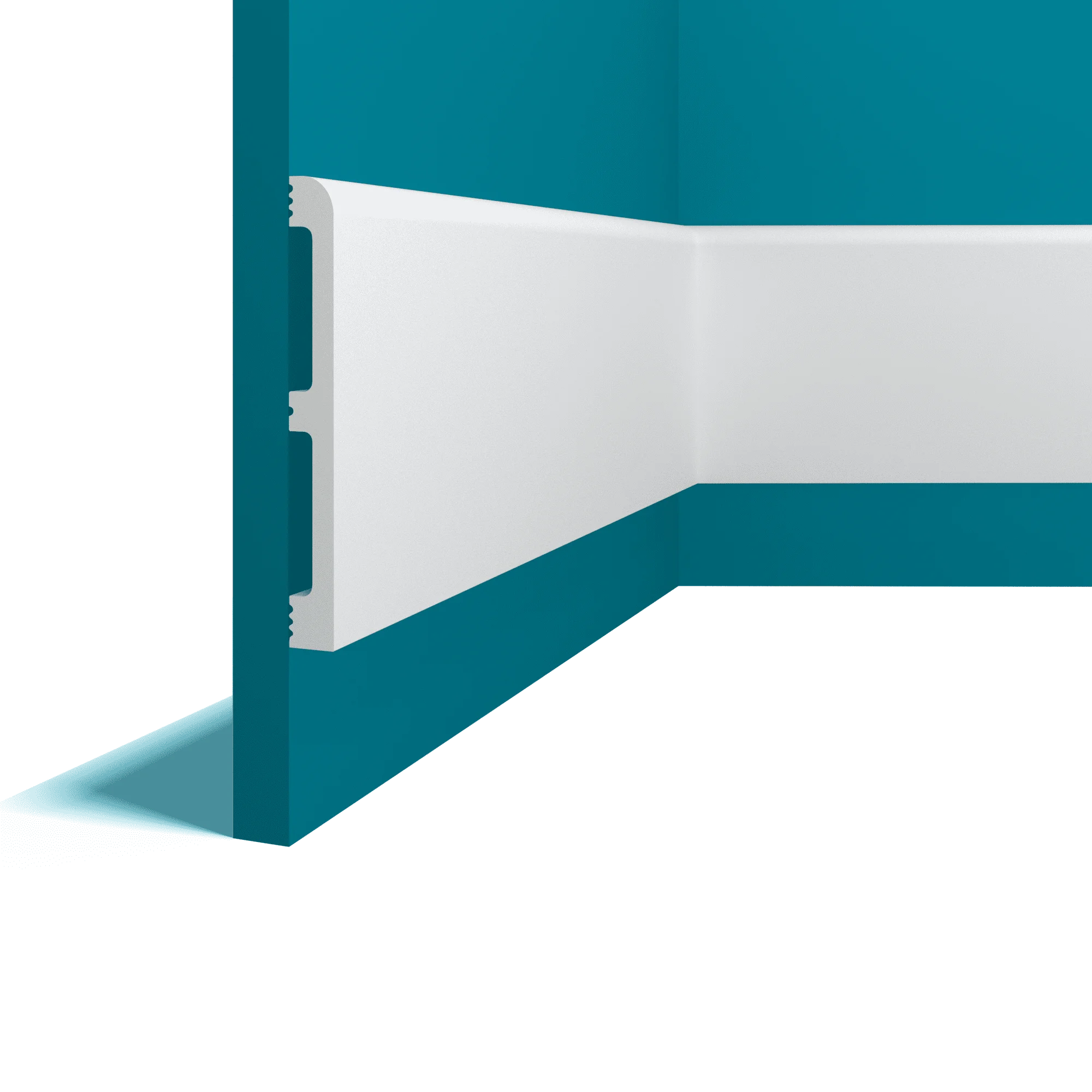 Плинтус из дюрополимера в интерьере