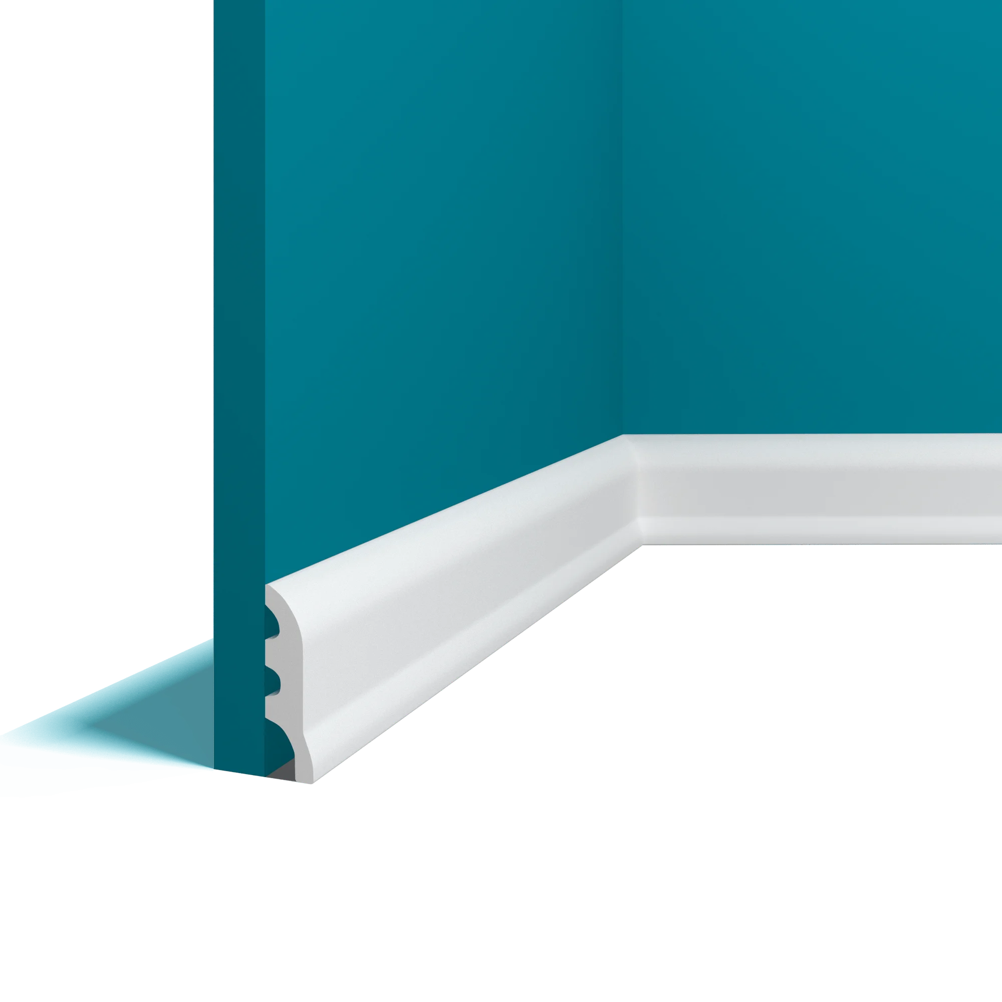 Плинтус из дюрополимера в интерьере