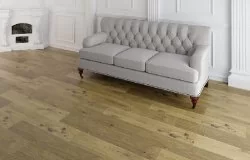 Пробковый пол с дизайном под дерево