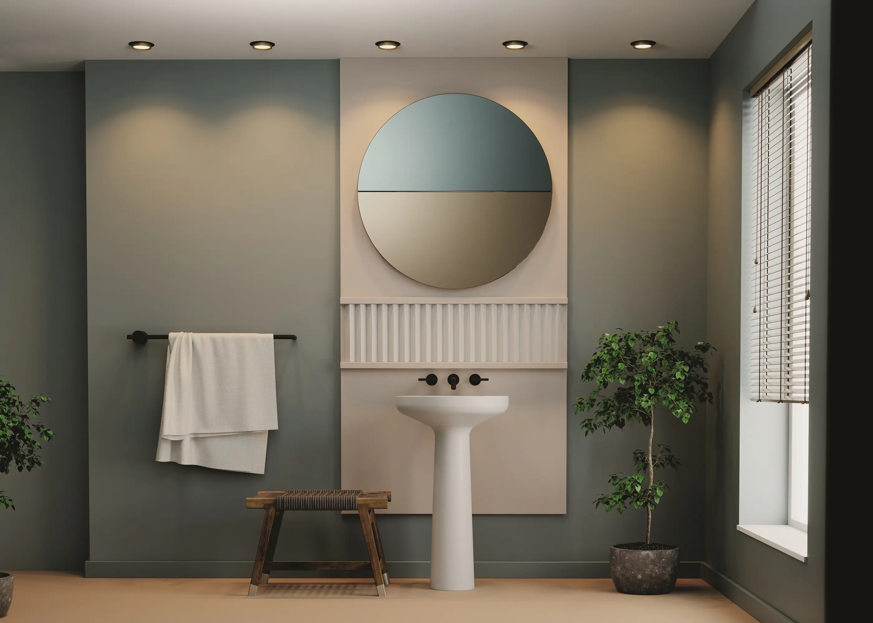 Встраиваемый светильник Technical DL086-GX53-RD-BG