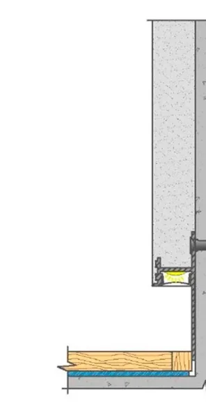 Скрытый плинтус под рассеиватель Pro Design 7209 R любой цвет по RAL купить