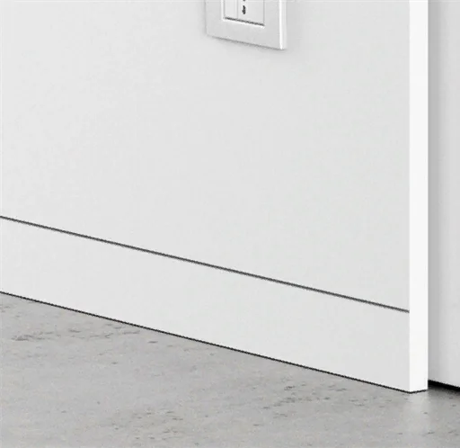 МДФ вставка для скрытого плинтуса Pro Design 80 мм окрашенная по RAL / NCS / RAL Design купить