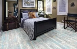 Пробковый пол с дизайном под дерево