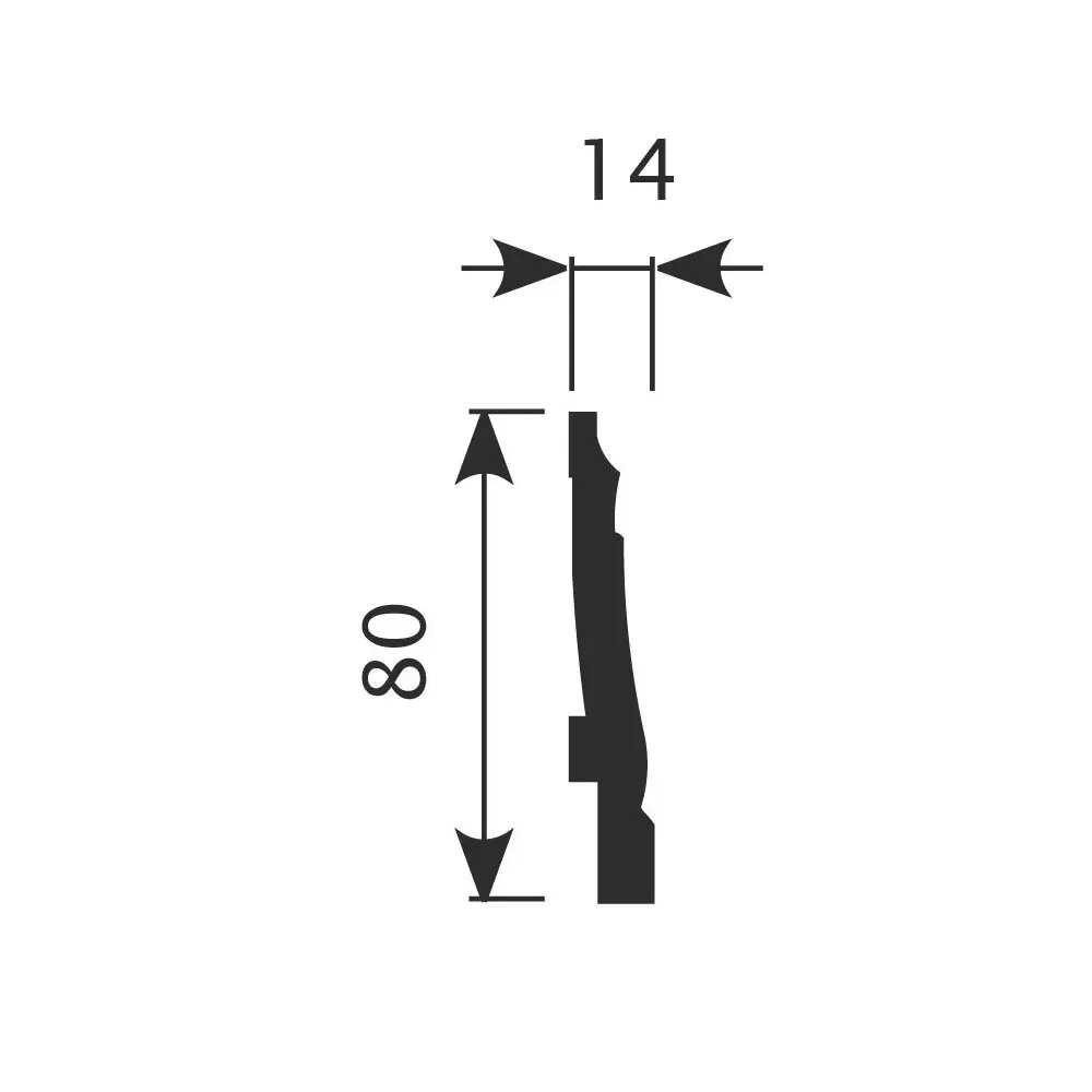 Плинтус из дюрополимера в интерьере