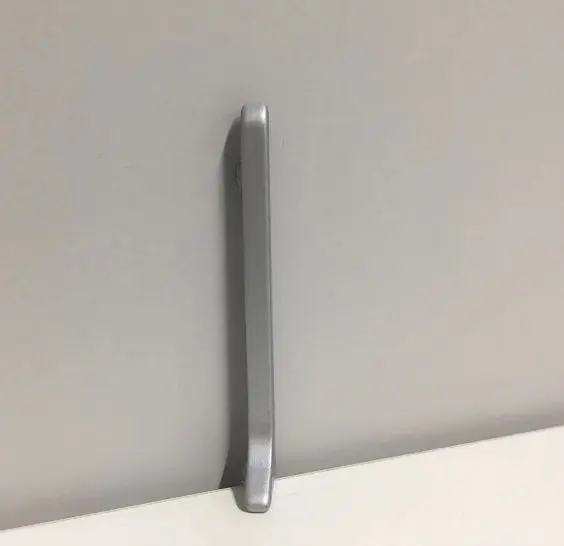 Заглушка ПВХ (правая+левая) для алюминиевого плинтуса Al 60 (серебряный) Москва