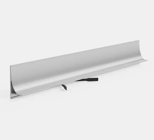 Микро плинтус Pro Design Corner L 584 W Белый муар