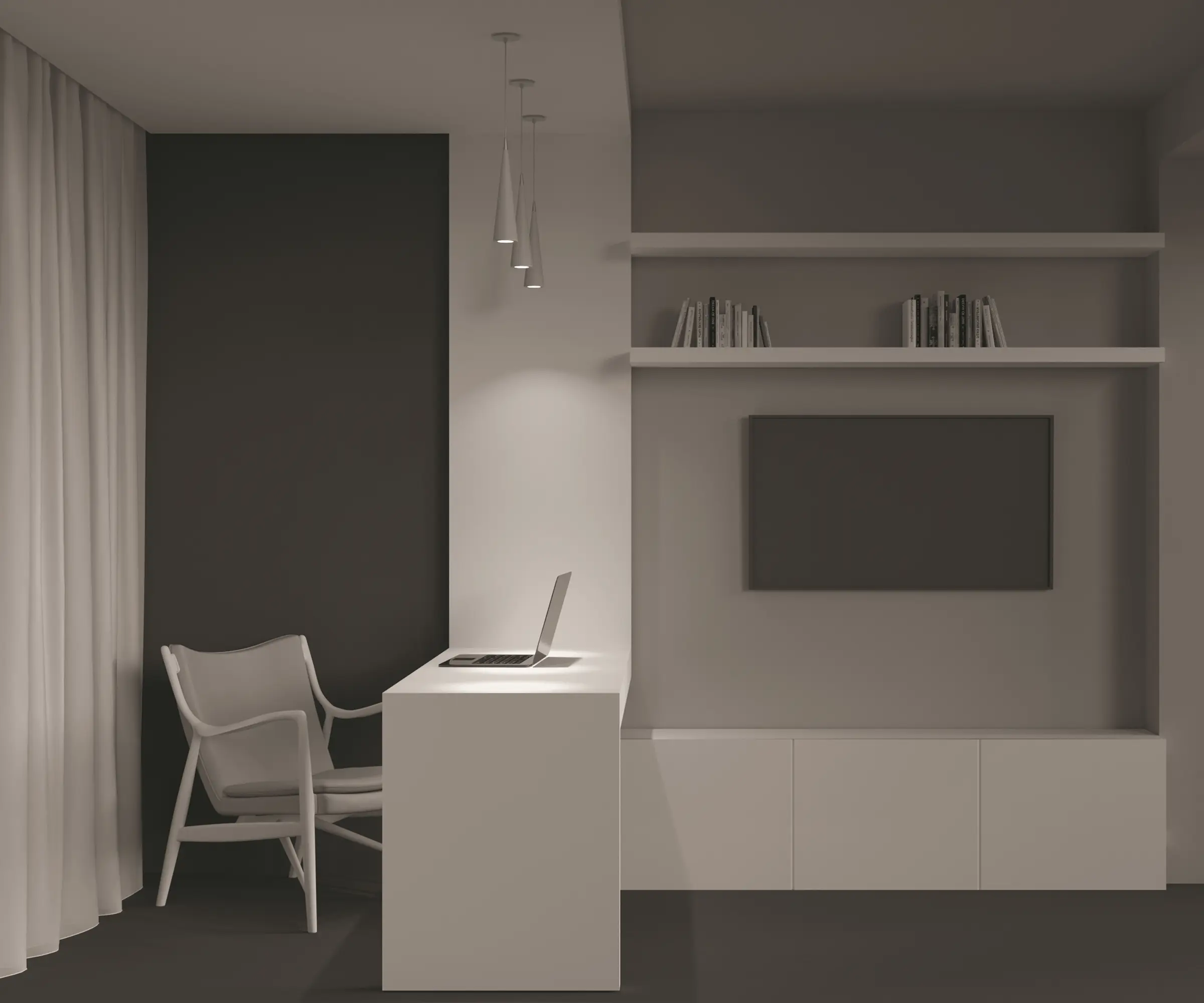 Подвесной светильник Technical P318-PL-01-W