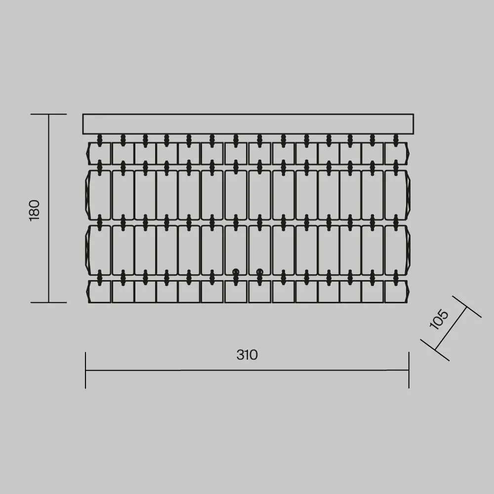 Настенный светильник (бра) Maytoni DIA005WL-02CH