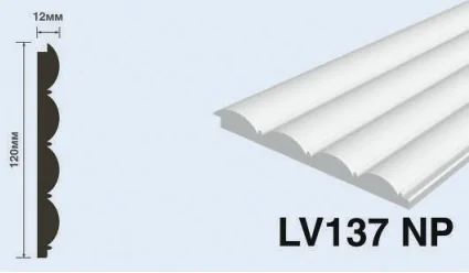 Декоративная панель из фитополимера HIWOOD LV137 NP в интерьере