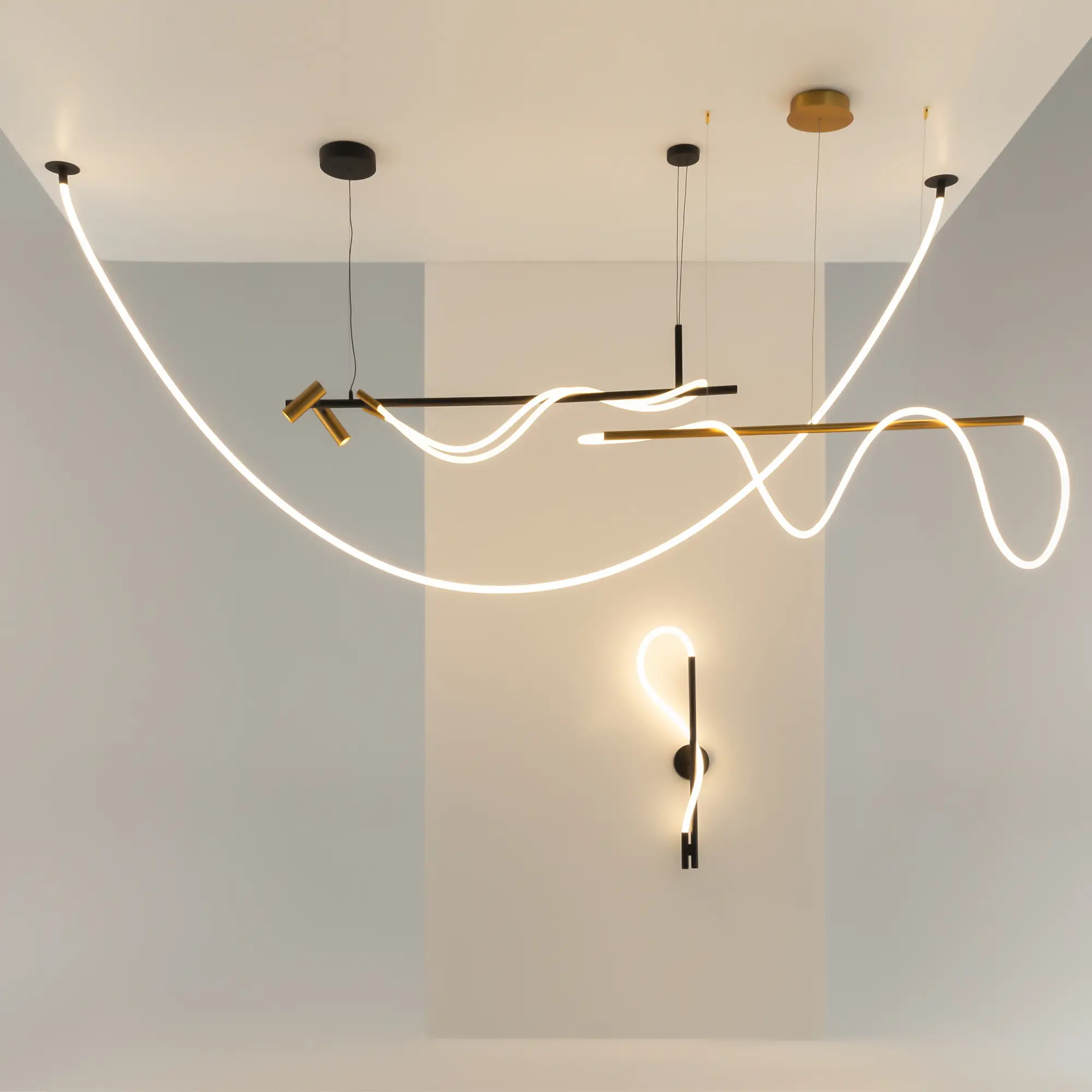 Подвесной светильник Maytoni MOD166PL-L30GB3K