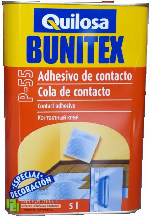 Клей для пробки Bunitex P-55 Extra 5 л недорого