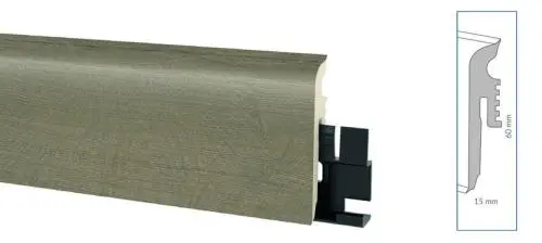 Плинтус Arbiton Vigo 60 Дуб Cornwall гибкий