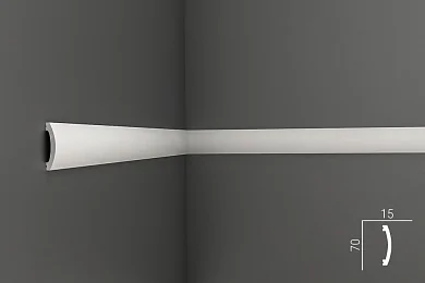 Молдинг Cosca М005 (M5) экополимер 70х15 мм цена