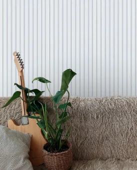 Декоративная панель из фитополимера HIWOOD LV124 NP в интерьере