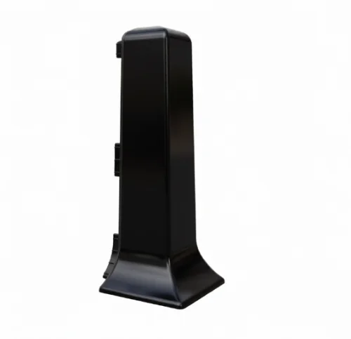 Угол наружный к плинтусу Vilo LINELA черный упаковка из 2 шт к плинтусу Идеал