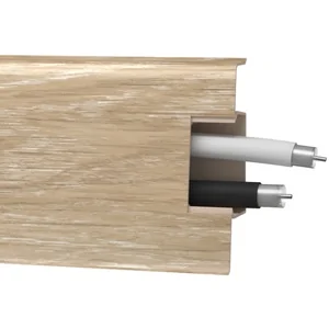 Пластиковый плинтус напольный цена