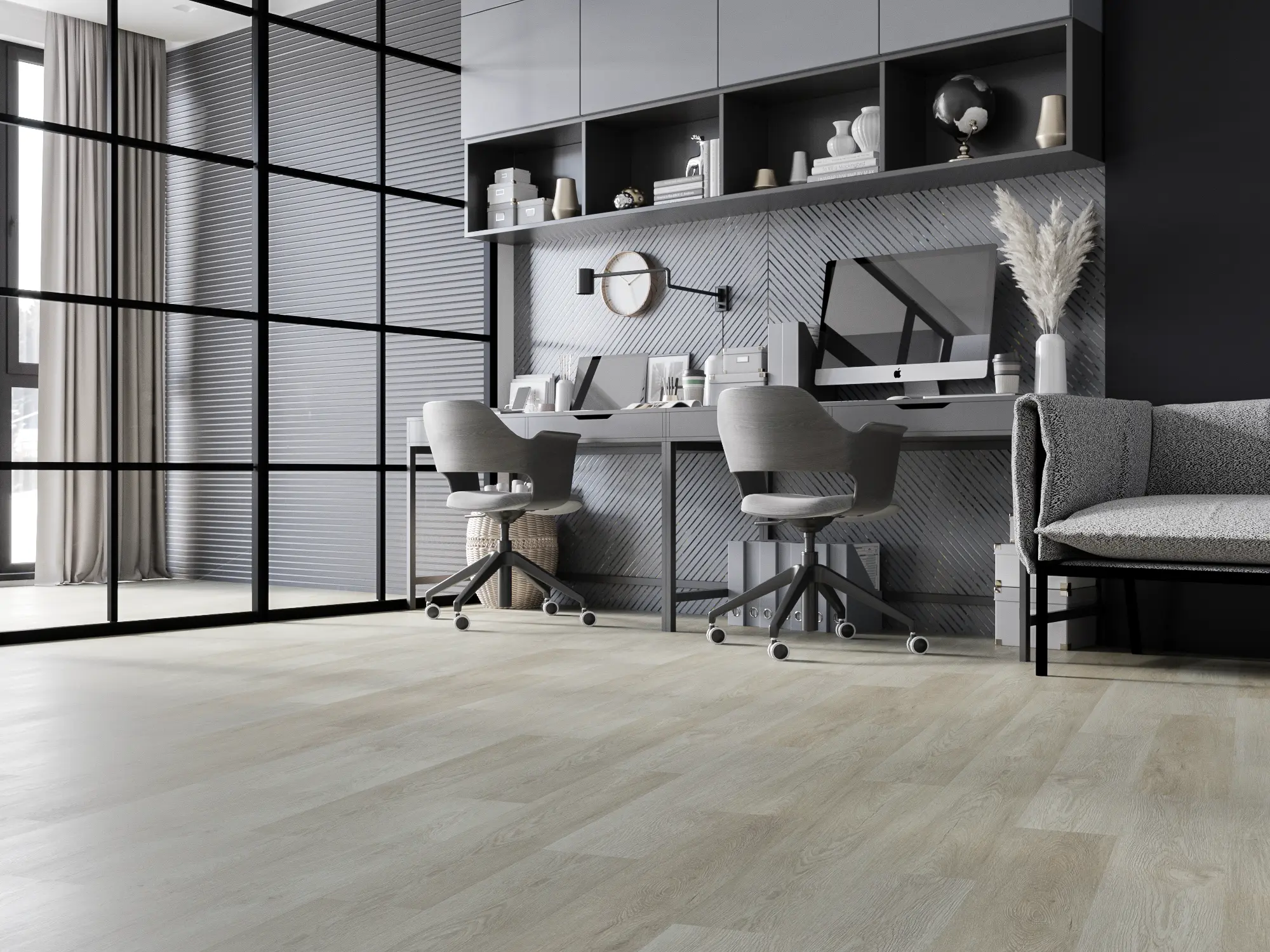 Ламинат SPC Art Stone Airy ASAF 18 Ясень Мокко недорого