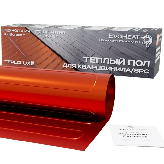 Теплый пол "Теплолюкс" EvoHeat 80/1,0 кв.м EvoHeat электрический в матах