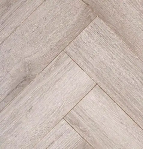 Ламинат елочка Thys Дуб Jaipur (левая) в интерьере