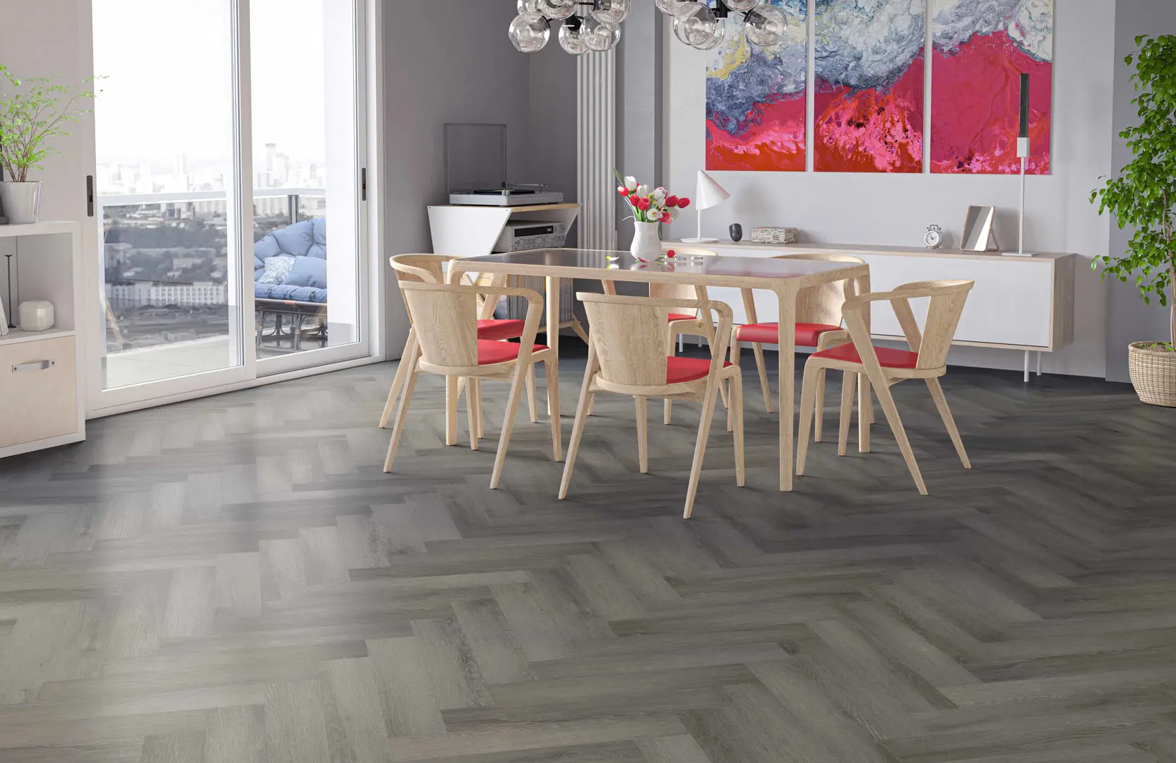Кварцевый ламинат Fargo Parquet Дуб Вулканический Пляж 33-2074-05 купить