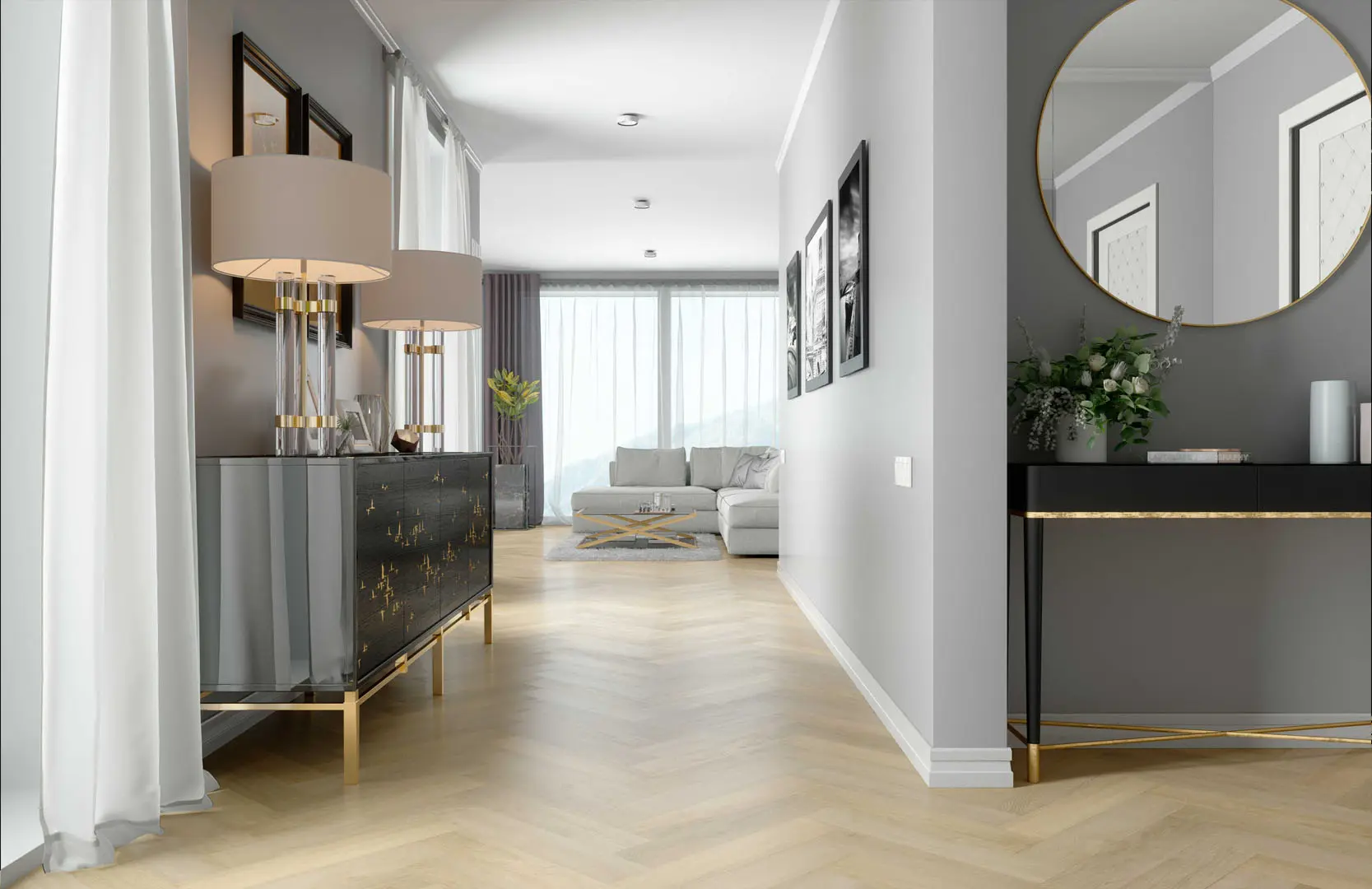 Кварцевый ламинат Fargo Parquet Дуб Финский Залив 33-2180-04 купить