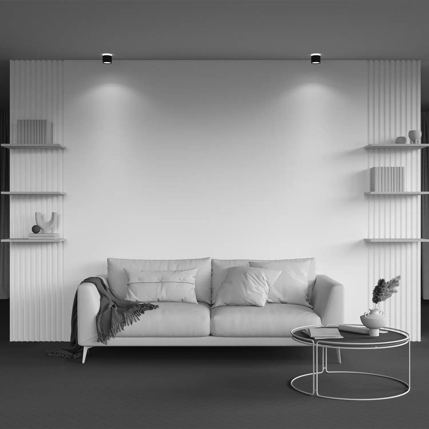 Потолочный светильник Technical C120CL-GX53-B