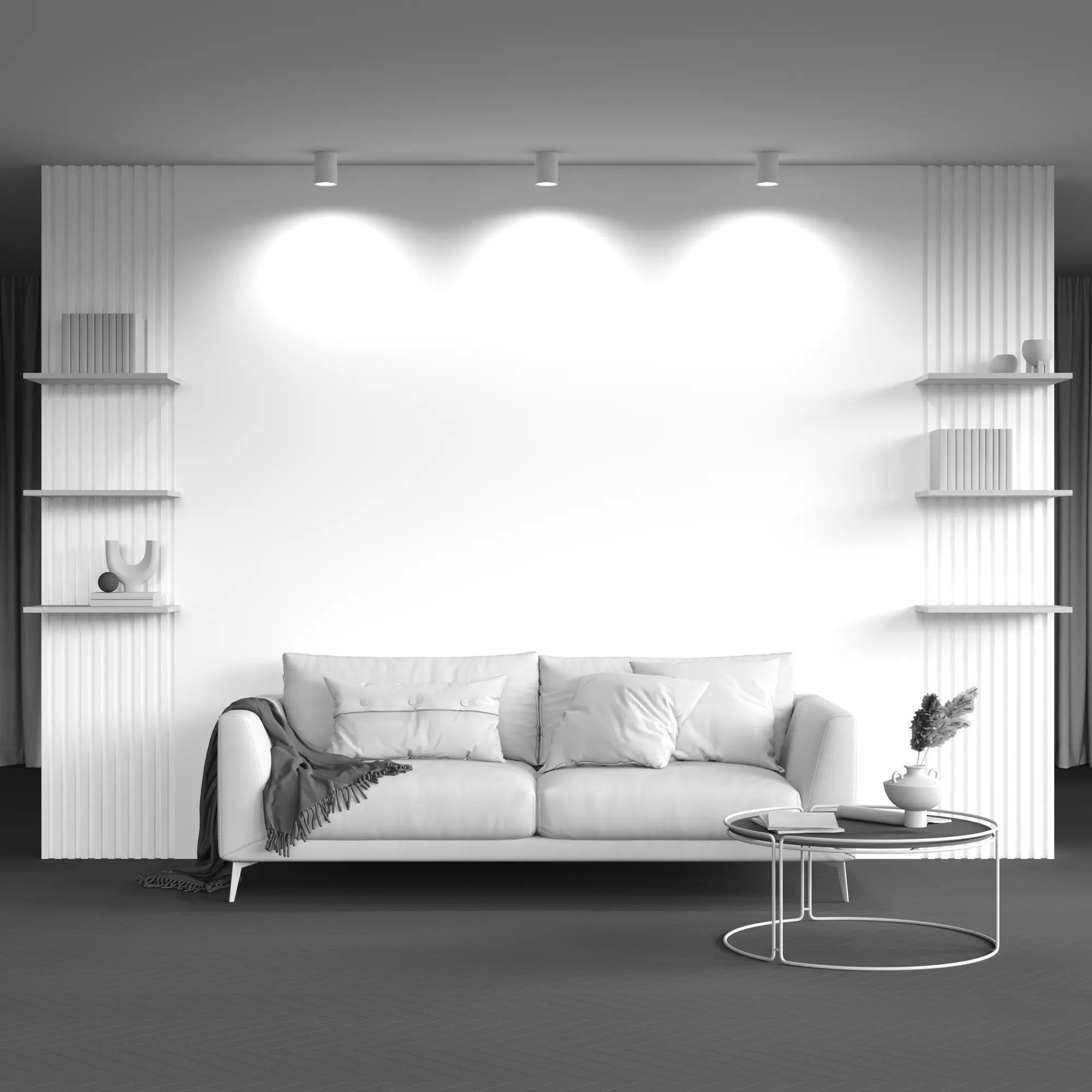 Потолочный светильник Technical C012CL-01W