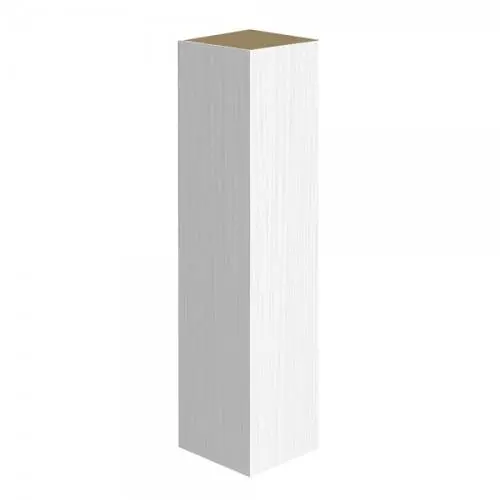 Соед.элемент к плинтусу мдф smartprofile 3d wood 18*18*84 ( уп/6 шт) белый велюр цена