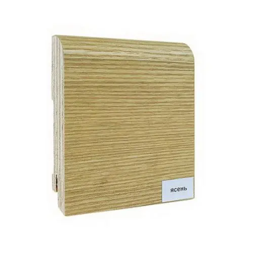 Плинтус шпонированный Finitura Dekor Ясень R13 70х15х2400 мм