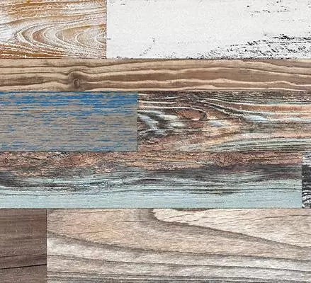 Пробковый пол с принтом