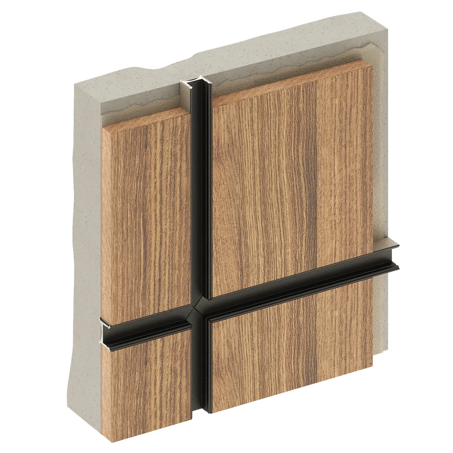 Разделительный профиль Decaro D007 черный цена