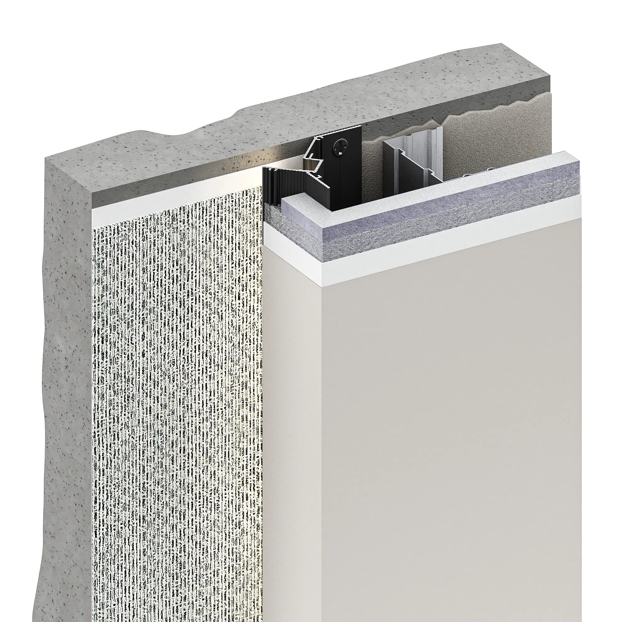 Потолочный профиль Decaro D005 черный цена