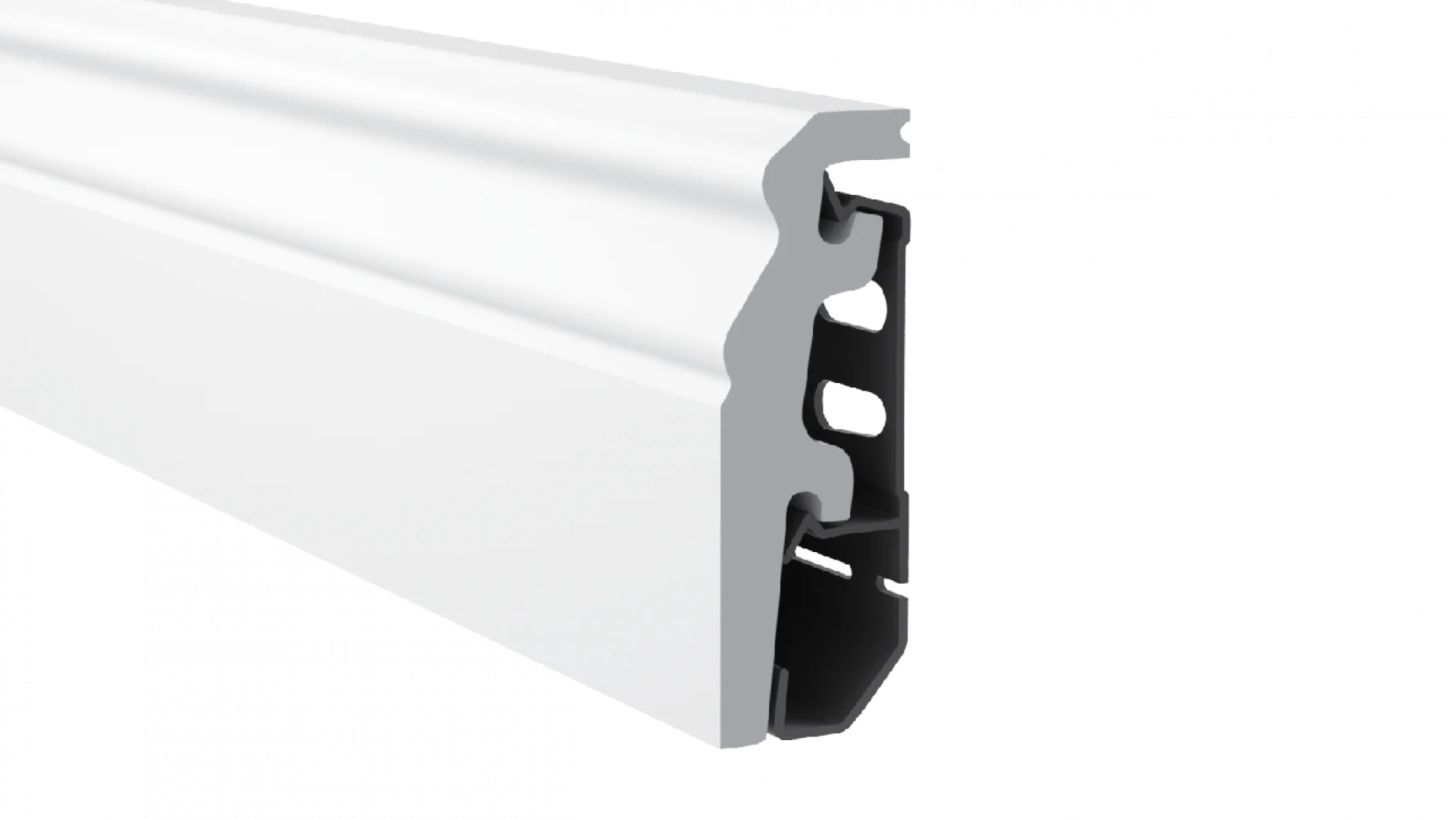 Плинтус Arbiton Вега HDPS P0620 белый