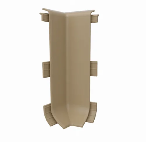 Угол внутренний к плинтусу Vilo LINELA Кашемир RAL 7044 упаковка из 2 шт к плинтусу Идеал