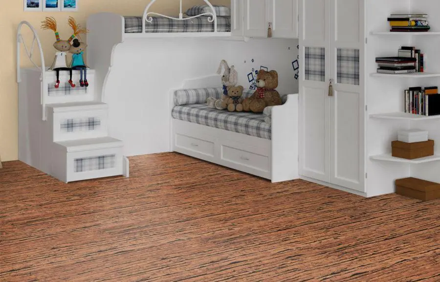 6 mm клеевой пробковый пол Corkstyle Tigre купить