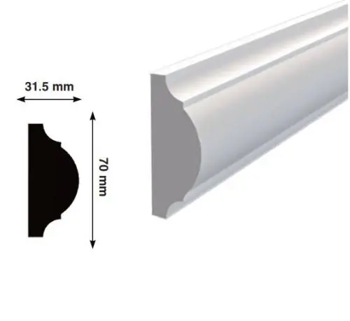 Молдинг из полистирола HiWOOD D70 цена