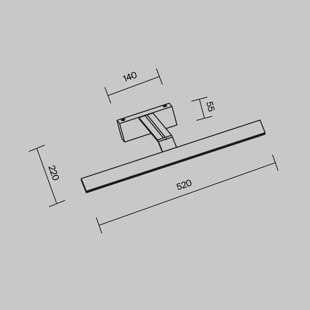 Подсветка Maytoni MIR010WL-L12B4K