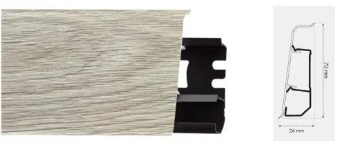 Пластиковый плинтус напольный цена