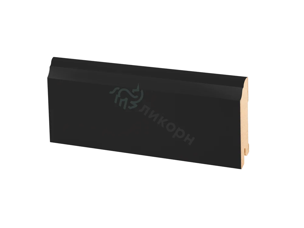 Плинтус МДФ черный Deartio K-26 80 мм недорого