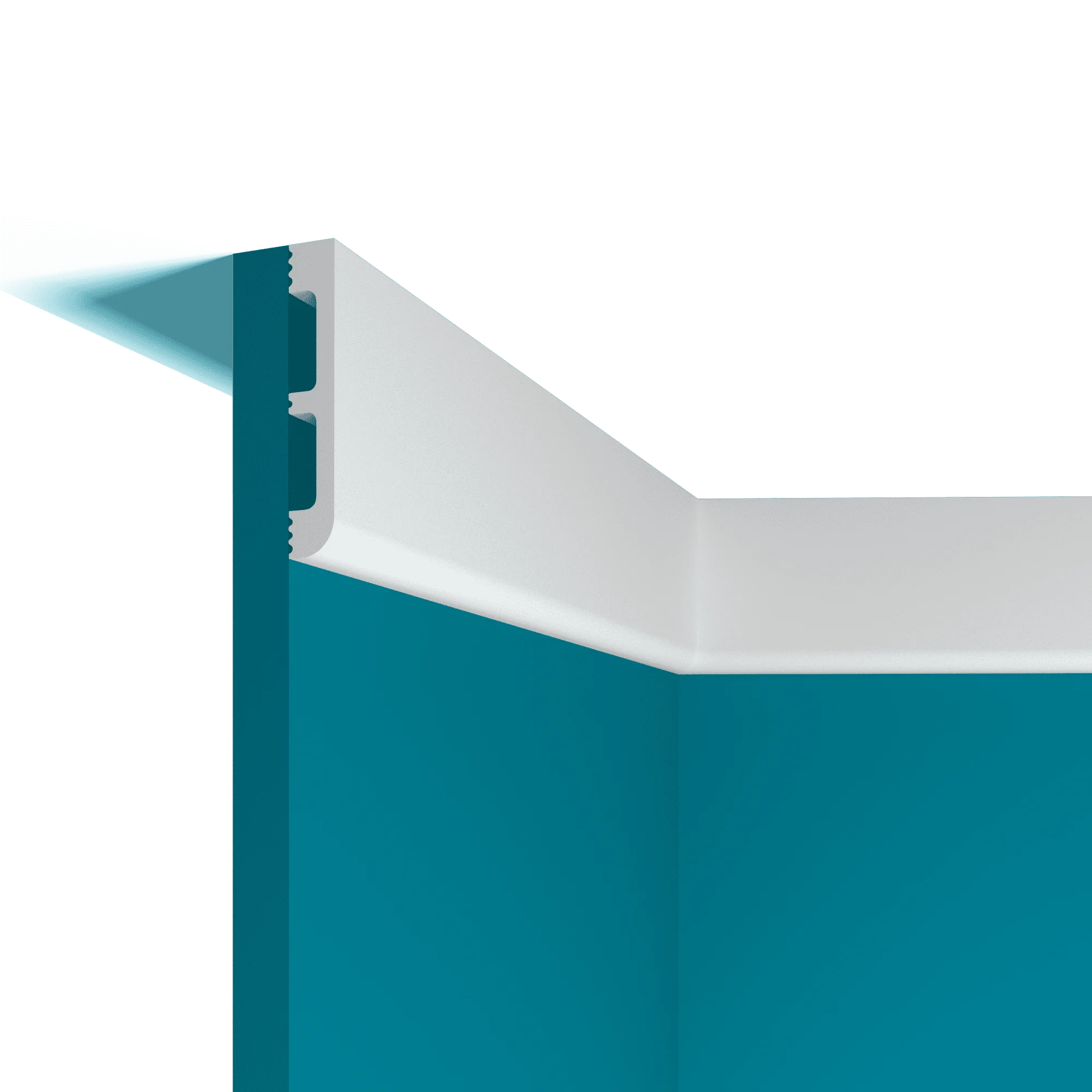 Плинтус из дюрополимера в интерьере