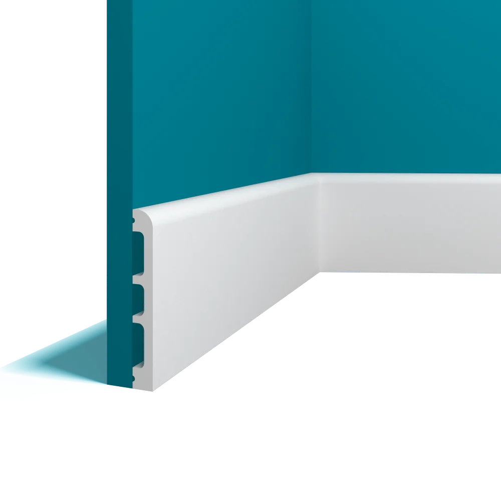 Плинтус из дюрополимера в интерьере