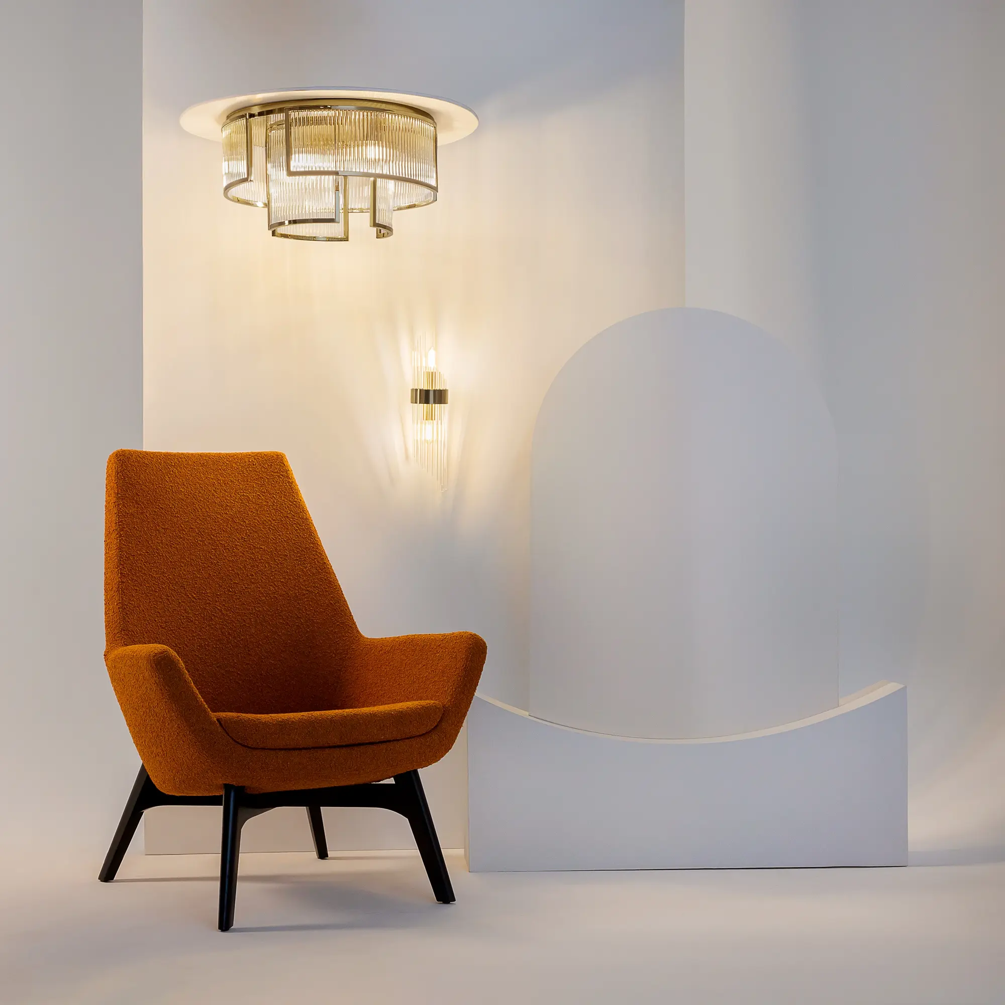 Настенный светильник (бра) Maytoni MOD174WL-02G