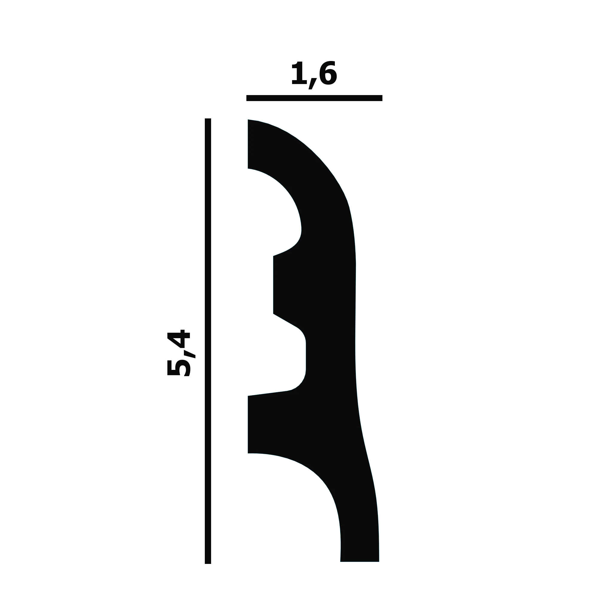 Плинтус из дюрополимера в интерьере