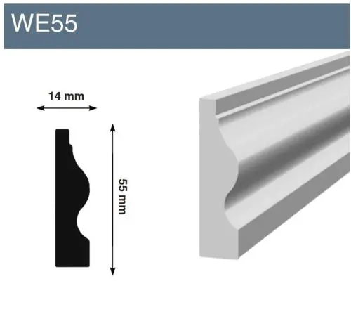Плинтус из полистирола напольный цена