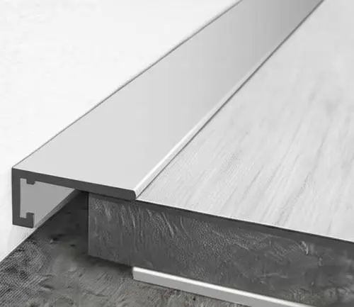 Микроплинтус щелевой плинтус для пола анодированный BFM ProFILE 3 м с пружинами