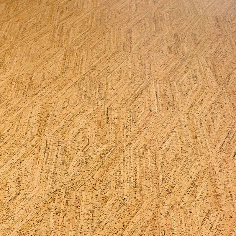 Пробковый пол Wicanders Essence Novel Edge C8G2001 Natural в интерьере