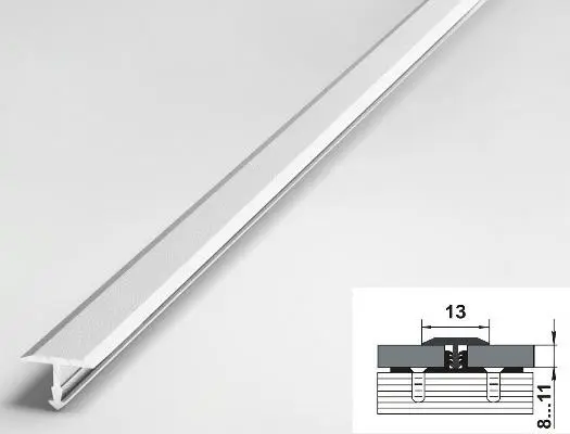 Порог одноуровневый стыкоперекрывающий Лука ПС-09 16 белый